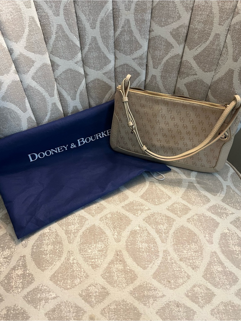 Dooney & Bourke Tan Signature Shoulder Bag